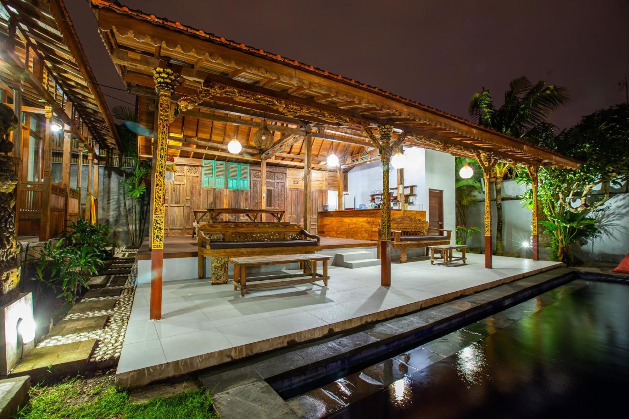 Jj Home Bali Guest House Чангу Экстерьер фото